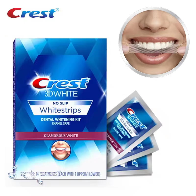 Teeth Whitening Crest - แผ่นฟอกสีฟัน Crest 3D Whitestrips ช่วยฟอกฟันขาว แผ่นฟอกสีฟันไวท์เทนนิ่ง