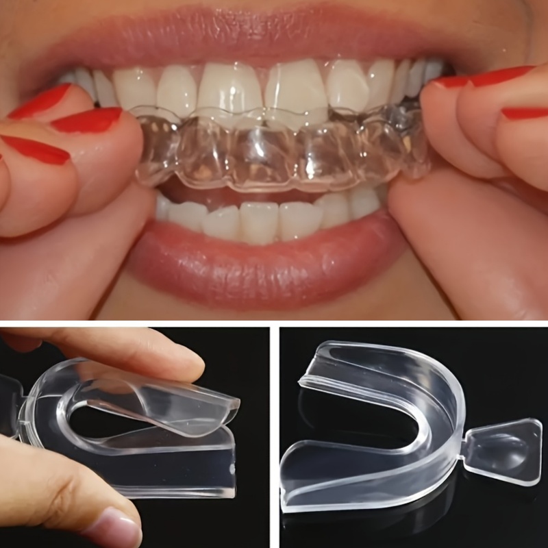 Teeth Whitening For Trays - เครื่องมือจัดฟันซิลิโคนแบบใสสำหรับทุกเพศ ใช้สำหรับฟอกสีฟัน จัดฟันตรง ใช้ตอนกลางคืน ดูแลสุขภาพฟัน