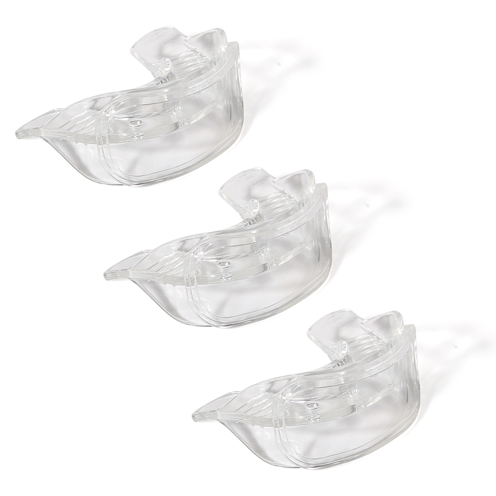 Teeth Whitening For Trays - 10Pcs ทันตกรรมวงเล็บถาดสำหรับการฟอกสีฟันเร็วขึ้นพลาสม่าขาว Bleaching Accelerator โปร่งใสคุณภาพสูง