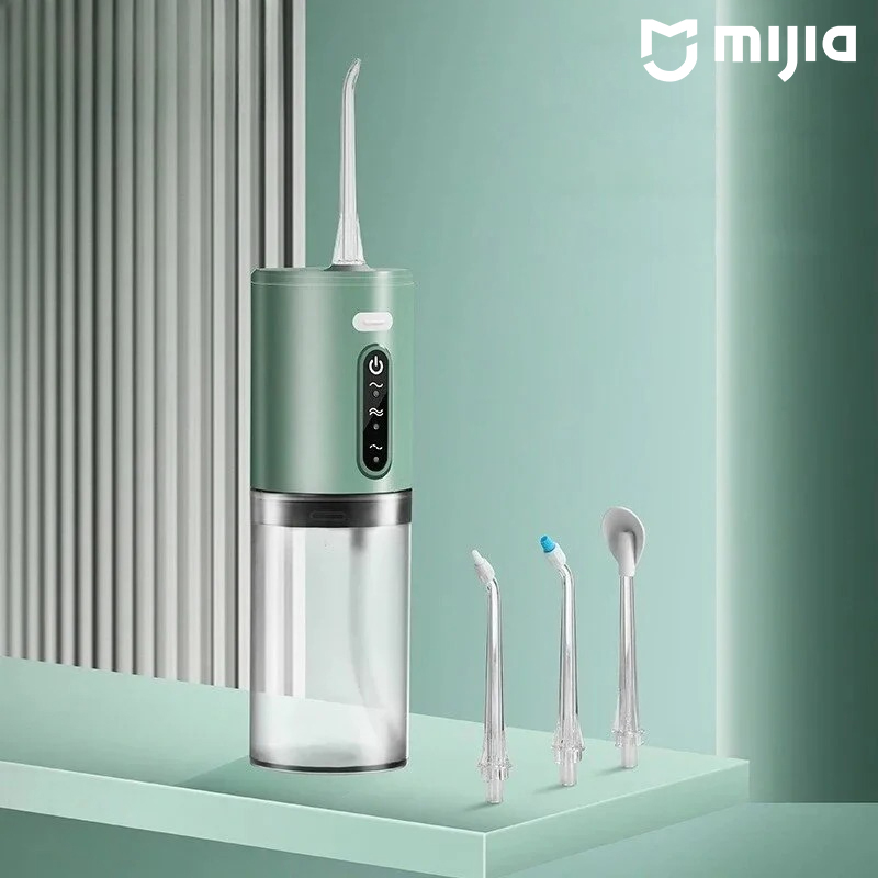 Water Flosser Cordless - มิย่าเครื่องฉีดน้ำแบบพกพา USB ชาร์จไฟได้ 280ML อุปกรณ์ทำความสะอาดฟันไฟฟ้า 3