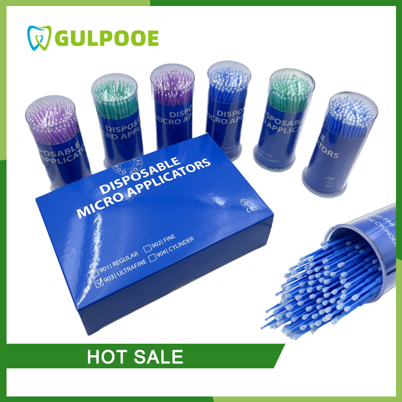 Whitening Teeth Dentist - GULPOOE ทิ้ง Micro แปรงทันตกรรม Micro แปรง