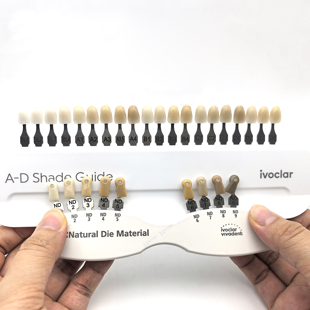 Teeth Whitening For Trays - คู่มือสีฟัน Ivoclar สำหรับการบูรณะฟัน ครอบฟัน แผ่นเปรียบเทียบสีฟัน แผ่นพอร์ซเลน