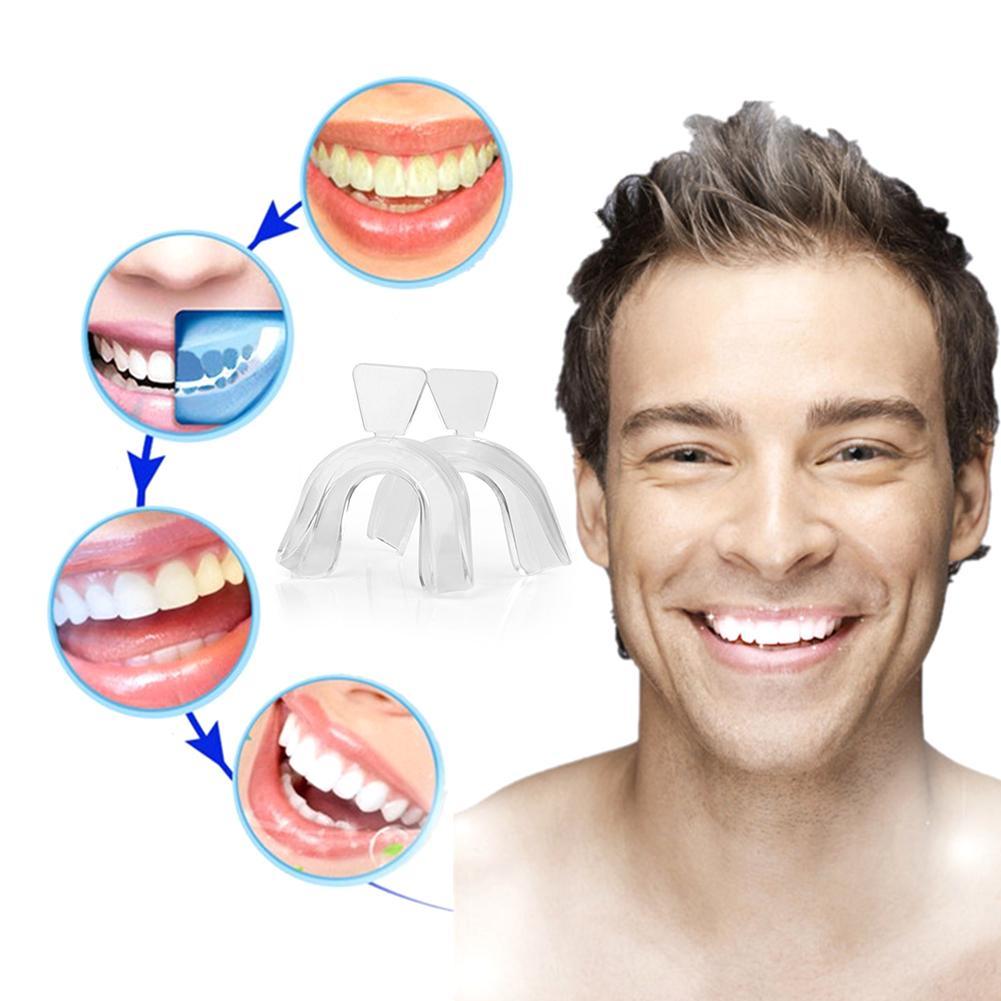 Teeth Whitening For Trays - ที่ครอบฟันซิลิโคนสำหรับจัดฟัน ป้องกันการนอนกัดฟัน ฟอกสีฟัน ถาดใส่ฟันสำหรับชกมวย ป้องกันฟัน