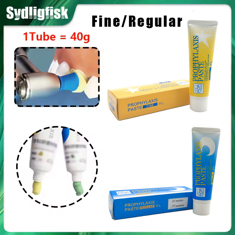 Teeth Whitening Toothpaste - 40g/หลอดทันตกรรมฟันวางขัดปกติ Fine Grit Prophylaxis วาง Ortho