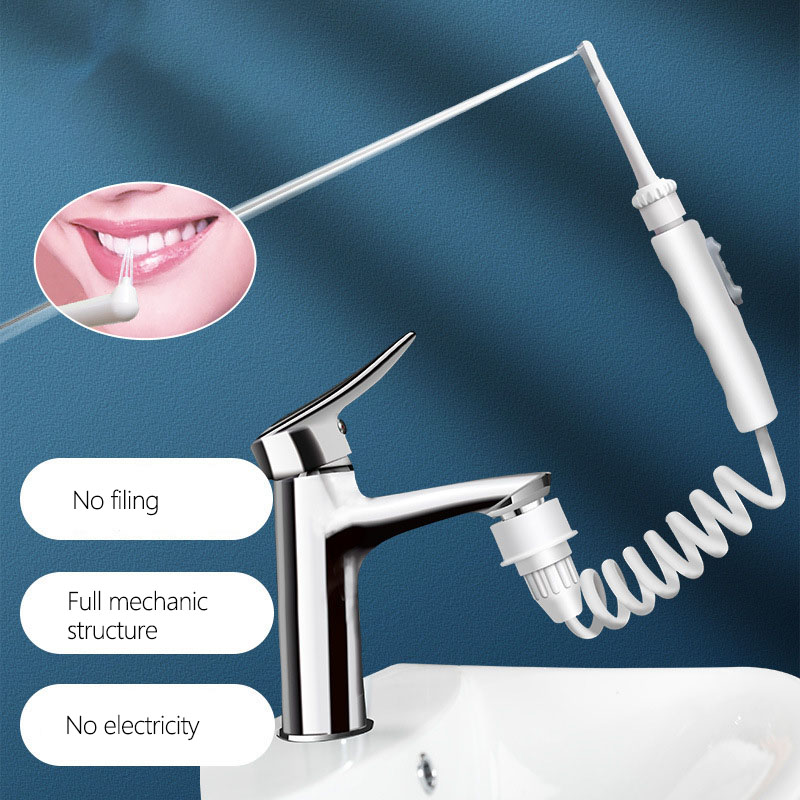 Water Flosser Cordless - ทันตกรรม Flosser ก๊อกน้ํา Oral Irrigator Floss
