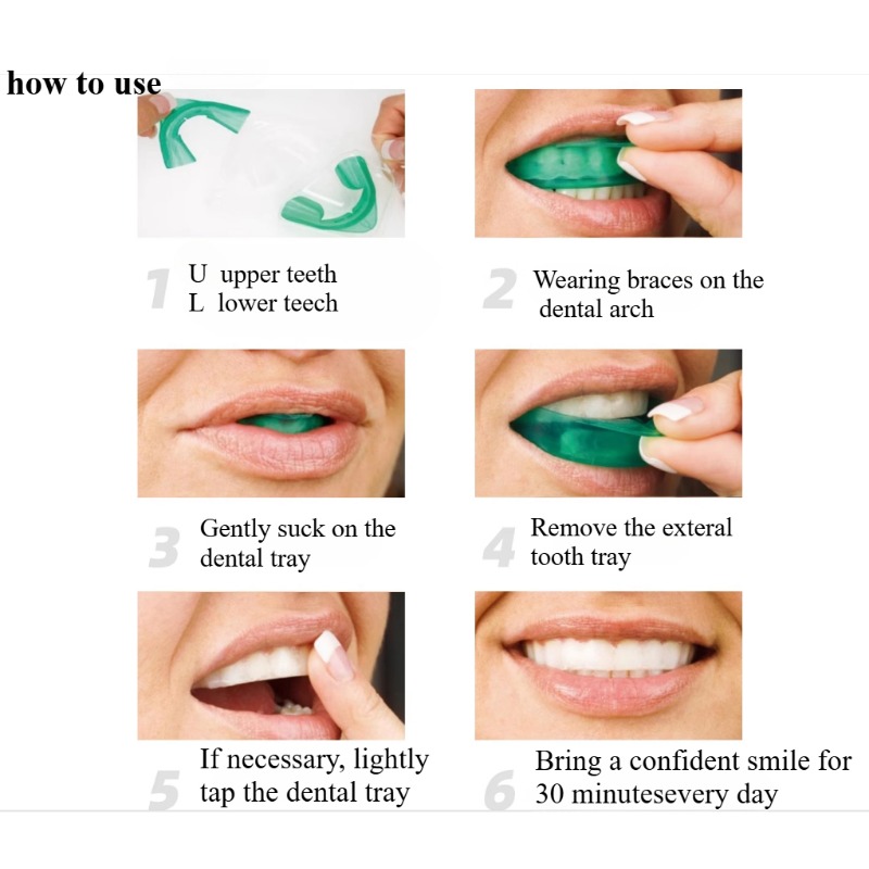 ชุดถาดฟอกสีฟัน U-รูป Quick Fre - Teeth Whitening For Trays บทวิจารณ์และราคา