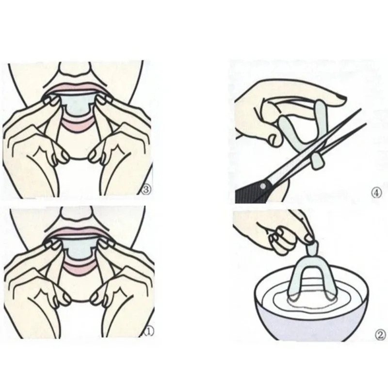 1/3/6 คู่ ที่ครอบฟันซิลิโคน ที - Teeth Whitening For Trays บทวิจารณ์และราคา