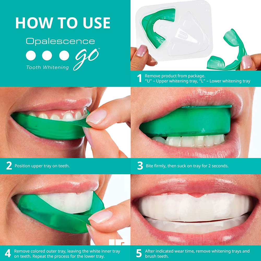 เครื่องฟอกฟันขาวไฮโดรเจนเปอร์อ - Teeth Whitening For Trays บทวิจารณ์และราคา