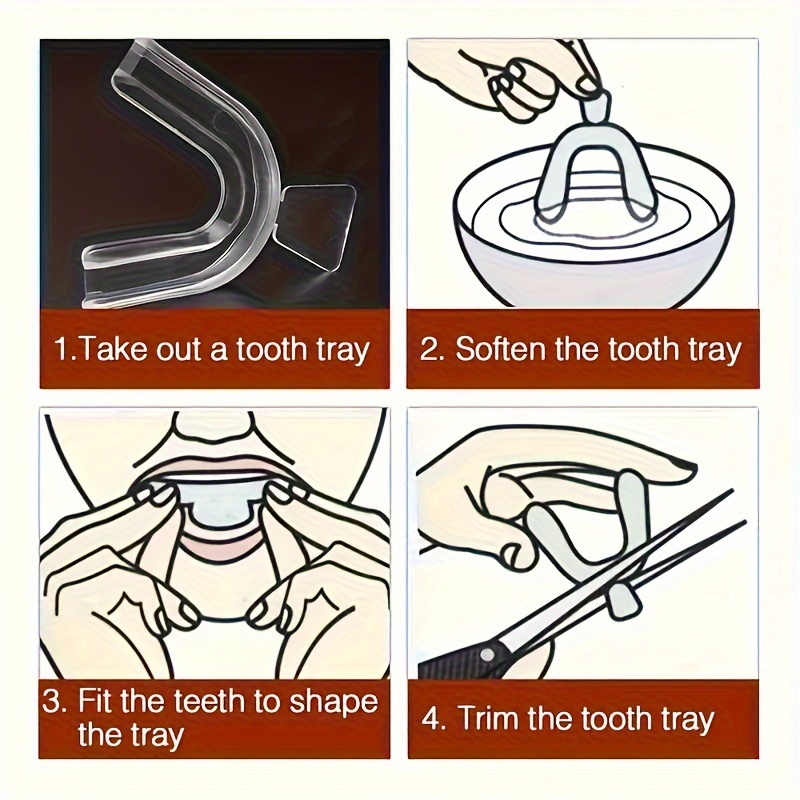 เครื่องมือจัดฟันซิลิโคนแบบใสสำ - Teeth Whitening For Trays บทวิจารณ์และราคา
