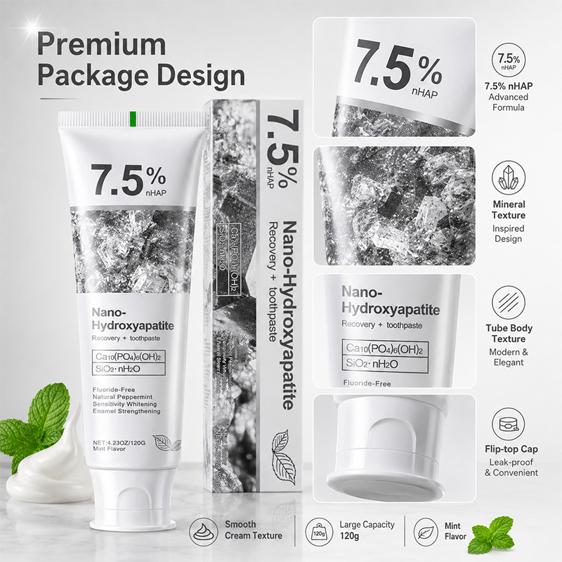 5/6 ชิ้น 7.5% nHAP นาโนไฮดรอกซ - Teeth Whitening Toothpaste บทวิจารณ์และราคา