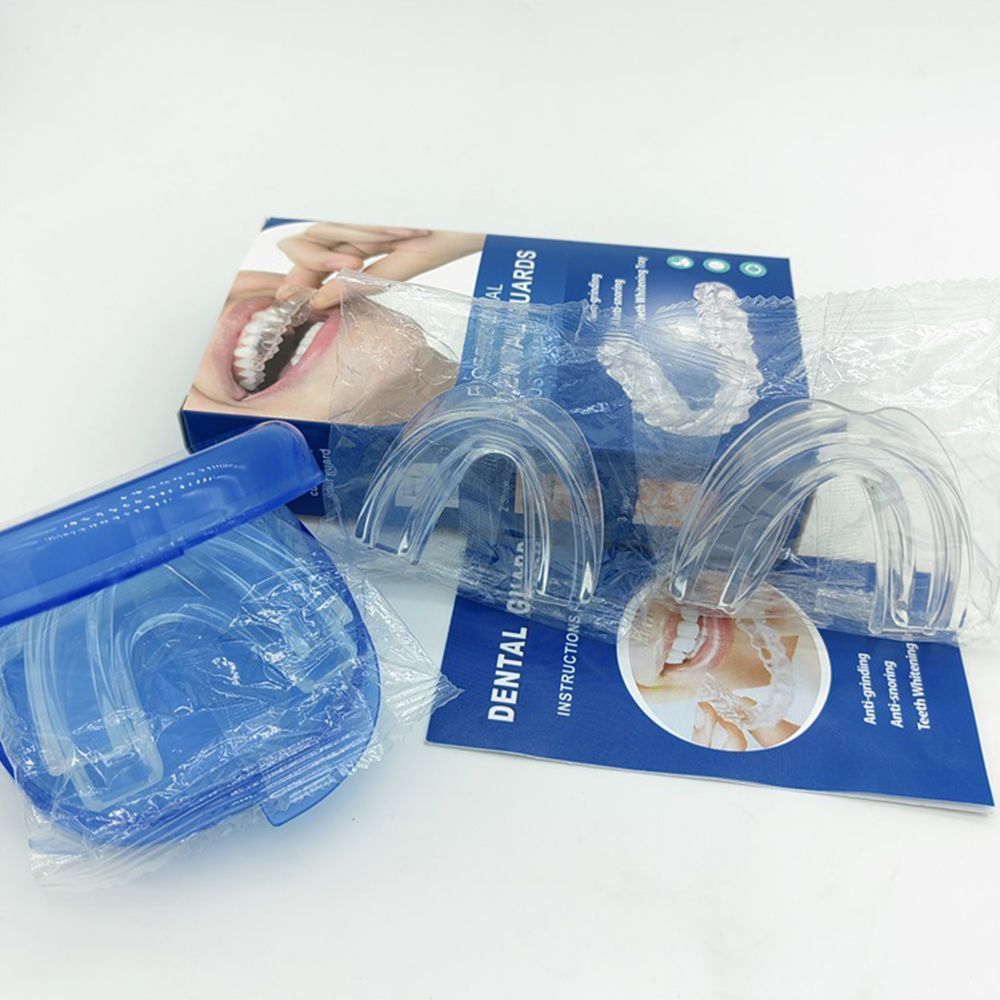 บดแน่นหยุดการนอนกรนกล่องฟันทัน - Teeth Whitening For Trays บทวิจารณ์และราคา
