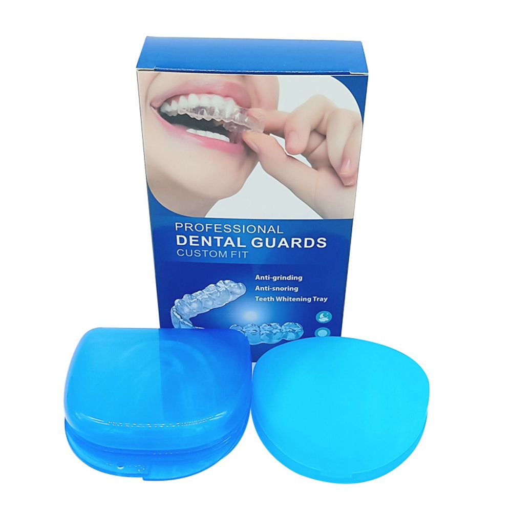 บดแน่นหยุดการนอนกรนกล่องฟันทัน - Teeth Whitening For Trays บทวิจารณ์และราคา
