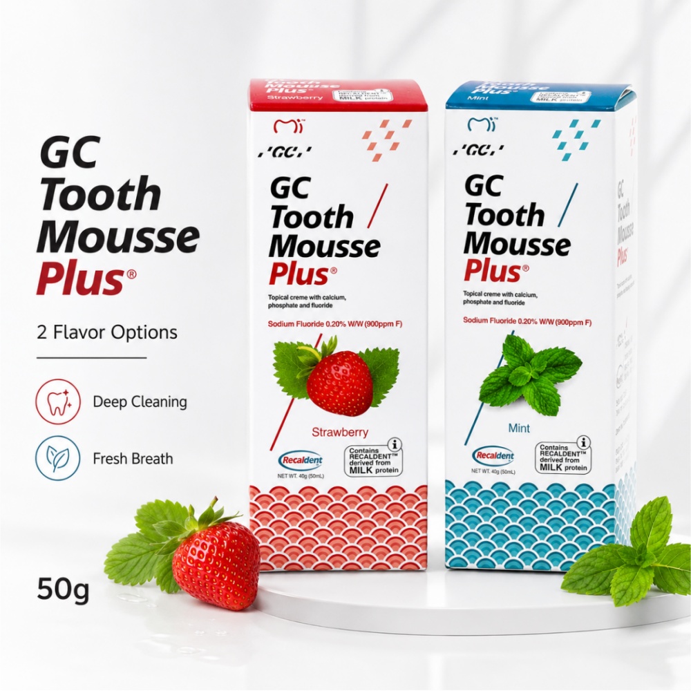 GCTooth มูสพลัส รสสตรอว์เบอร์ร - Teeth Whitening Toothpaste บทวิจารณ์และราคา