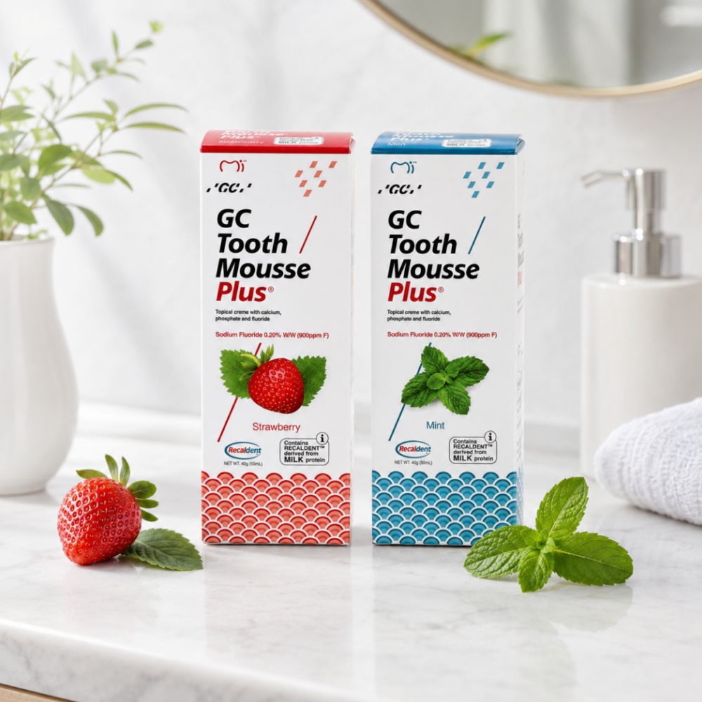 GCTooth มูสพลัส รสสตรอว์เบอร์ร - Teeth Whitening Toothpaste บทวิจารณ์และราคา