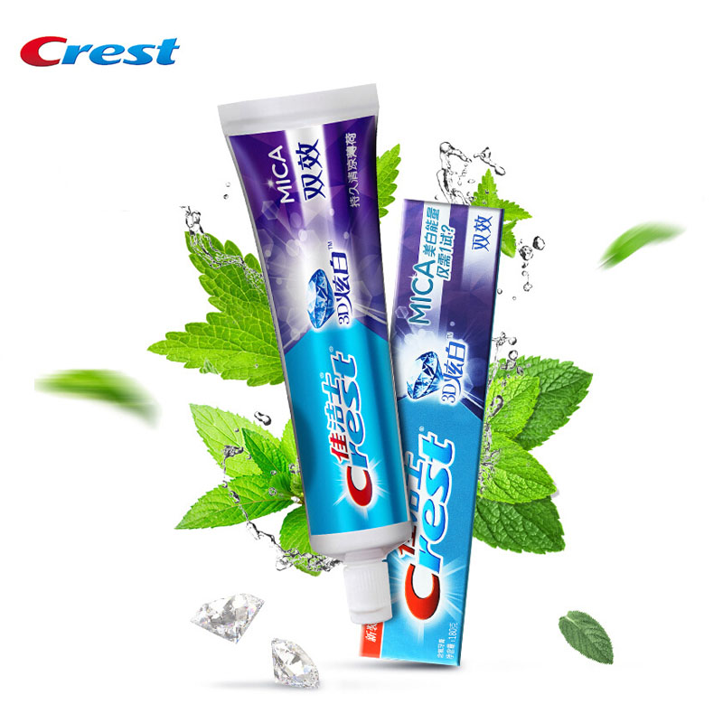 Crest 3D MICA ยาสีฟันฟลูออไรด์ - Teeth Whitening Crest บทวิจารณ์และราคา