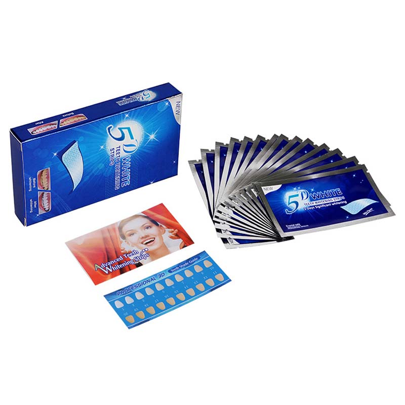5d เจลชุดฟอกสีฟันสีขาวฟันแถบ O - Teeth Whitening Crest บทวิจารณ์และราคา