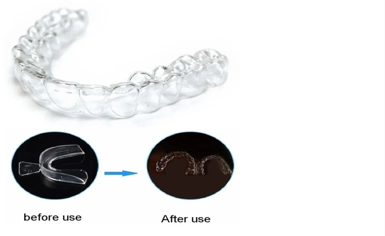 10pcs Mouth GUARD ป้องกันฟัน N - Teeth Whitening For Trays บทวิจารณ์และราคา