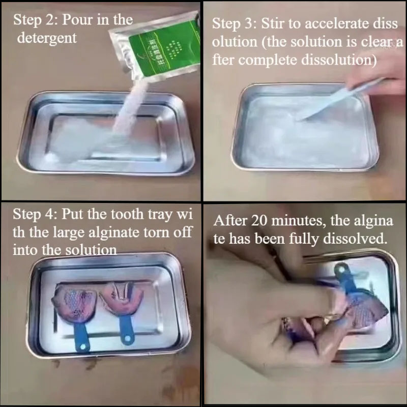 ผงทำความสะอาดถาดฟันชนิดละลายเร - Teeth Whitening For Trays บทวิจารณ์และราคา