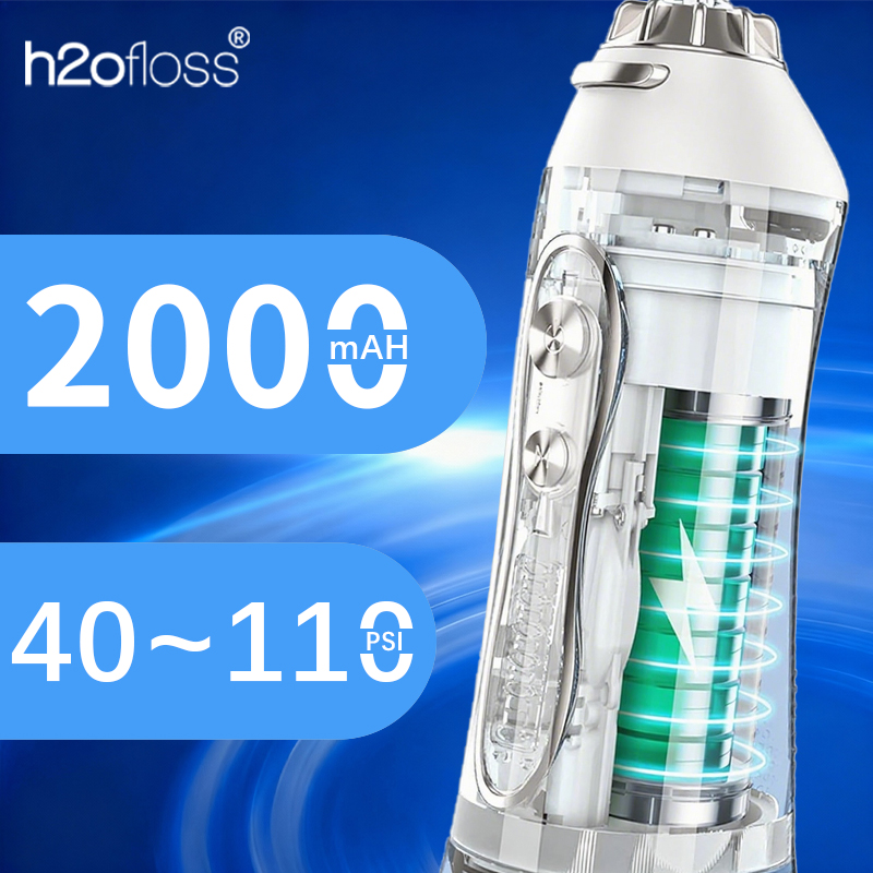 เครื่องทำความสะอาดช่องปาก H2of - Water Flosser Cordless บทวิจารณ์และราคา