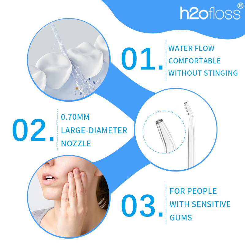เครื่องทำความสะอาดช่องปาก H2of - Water Flosser Cordless บทวิจารณ์และราคา