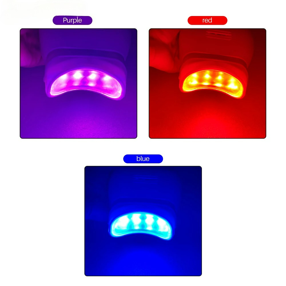 เครื่องเร่งฟอกสีฟัน LED ปรับได - Teeth Whitening With Light บทวิจารณ์และราคา
