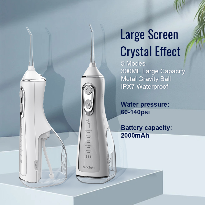 แบบพกพาทันตกรรม Irrigator น้ํา - Water Flosser Cordless บทวิจารณ์และราคา