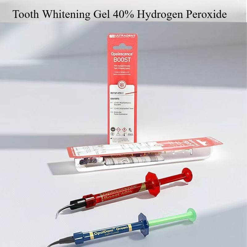 เจลฟอกสีฟันไฮโดรเจนเปอร์ออกไซด - Teeth Whitening With Light บทวิจารณ์และราคา