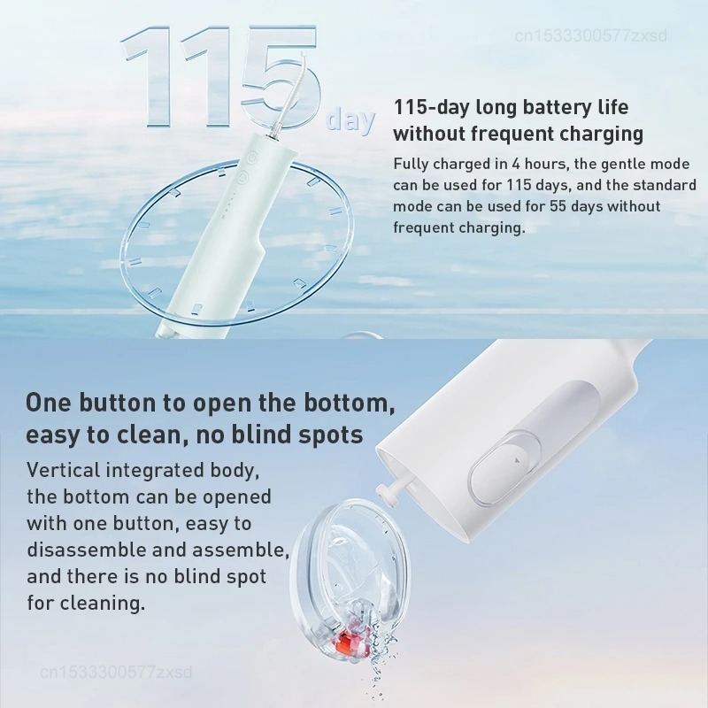 เครื่องทำความสะอาดช่องปากแบบพก - Water Flosser Cordless บทวิจารณ์และราคา