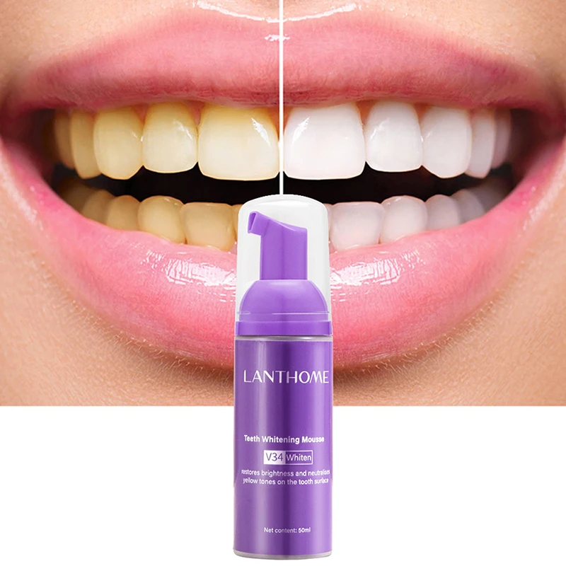 มูส V34ยาสีฟันมีประสิทธิภาพทำค - Teeth Whitening Crest บทวิจารณ์และราคา